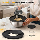 Lord Eagle 5-Speed Hand Mixer Electric With 4 Mixing Bowls Set