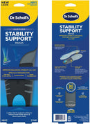 Dr. Scholl’s Stability Support Insoles for Men, Size 8-14: Immediately Relieve Discomfort, Cradle Feet & Improve Ankle Alignment, Due to Overpronation, Low & Fallen Arches, Reduces Lower Body Stress - Men (Size 8-14) — 8