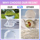 Pnente Crystal Clear Epoxy Resin Kit 16oz No Yellowing No Bubbles Resin Art — 3