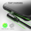 90 Degree iPhone Charging Cable [MFi Certified] Lightning Cable 10FT 2 Pack 2