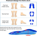 Kids Orthotics Toddler Arch Support Over-Pronation Soft Inserts - Multicolor — 3