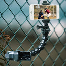 Suptig Phone Holder Desk Gooseneck Mount, Cell Phone Clamp Clip for Pole, Mount Stand, Compatible for iPhone 17 iPhone 16 Plus 15 Pro 14 Plus Xs Max XR X 8 7 6 6s Plus and Other 4-7'' Device photo 5