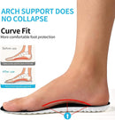4D Cloud Steppers Insoles for Men Women, Memory Foam Work Boot Inserts — 5