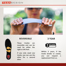 TEGA Carbon Fiber Insole (1 Pair) - for Turf Toe, Foot Fractures, Hallux Rigidus and Limitus - Rigid Shoe Insert for Sports, Hiking, Trekking, Basketball, Running — 6