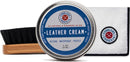 Cobbler's Choice Leather Cream Kit - Shoe Brush & Polishing Cloth — 1