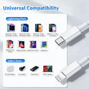iPhone Charger 3Pack 10 FT USB C to Lightning Cable [Apple MFi Certified] photo 6