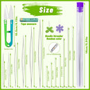 UOOU 86 Pcs Beading Needle Set, 6 Sizes Beading Needles for Seed Beads — 2