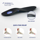 Pure Stride Professional Full Length Orthotic, Comfort Orthotic - Shoe Insert & Support for Metatarsals, High Arch, Flat Feet - Pain Relief for Plantar Fasciitis, Arch, Heel - 1 Pair, Men's 12-12.5 - Mens — 3