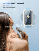 Lamicall Shower Phone Holder with Speaker Holes, IPX6 Waterpoof Case Stand photo 2