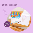 Melissa & Doug Drawing Paper, Sketch Pad, 3-Pack Bundle for Coloring, Writing or Painting (9 x 12 inches) - 50 Sheets Each, Kids Drawing Pad & Art Supplies for Kids Ages 3+ - FSC Certified — 4