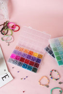 REVKI 72 Colors 6mm Glass Beads for Jewelry Making,3000PCS+ Round Crystal Glass Beads Bracelet Making Kit with… — 5