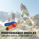 Sorbothane Ultra Sole Insole W 14, M 12.5-13.5 (Metric 46-47) - G - Blue/Orange — 3