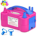 IDAODAN Electric Balloon Pump, Portable Electric Balloon Blower Machine Inflator Air Pump for Party Decorations | Red Blue — 1