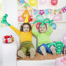 LXZFCRG Metallic Green 260 Long Balloons 100pcs Shiny Chrome Green Latex Twisting Balloon for Balloon Animals, Magic Balloons for Birthdays Wedding Party Decorations — 7