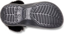 Crocs Women's Classic Lined Platform Clogs | 8 | Black Glitter — 3