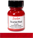 Angelus Acrylic Leather Paint Scarlet Red 1oz — 2