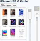 Car Carplay Cable for iPhone 18 17 16 15 Pro Max 3FT USB A to USB C Cable 6
