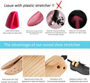 WEST LIGHT 2 Way Cedar Shoe Trees Wooden Shoe Stretcher,Adjustable Large Size for Men and Women, Wood Shaper Set of 2 Stretches Length & Width,Woman's Size 10 to 13.5 Man's Size 9 to 13. — 2