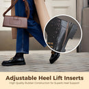 Adjustable Orthopedic Heel Lifts Inserts, 3/8" Height Increase Insoles for Leg Length Discrepancy, Heel Pain & Plantar Fasciitis (1Pair, M | Women 7.5-10.5 / Men 7-10) — 3