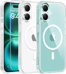 SUPFINE Magnetic for iPhone 16 Case Clear photo 1