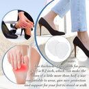 100 Packs Metatarsal Foot Pads Ball of Foot Cushions Forefoot Pads for Women Men Metatarsal Support for Forefoot Sole and Support, 0.2 Inch Thick, White 3