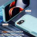 for iPhone 16e Case & iPhone 17e Case, with Screen Protector,Military Grade Heavy Duty Shockproof Phone Cover with Wrist Lanyard Strap for iPhone 16e & iPhone 17e,Mint Green — 7