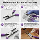 4pcs Mini Jewelry Pliers Tools Set for Jewelry Making & Repair — 7