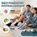 Moisturizing Socks for Cracked Heels - 2 Pairs Silicone Gel Spa Socks — 3