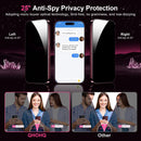 QHOHQ for iPhone 18 Pro Max Privacy Screen Protector, 9H+ Tempered Glass — 3