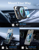 ESR for MagSafe Car Mount Charger for iPhone Duo/18 Pro/17-12, Samsung S26 photo 6
