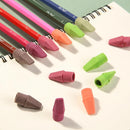 Mr. Pen- Pencil Erasers Toppers, 120 Pack, Late Harvest Color Scheme — 6