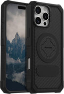 Rokform Rugged Case for iPhone 16 Pro Max, Magentic + RokLock (Black) — 1