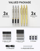 Nicpro Gold Art Mechanical Pencil Set — 4