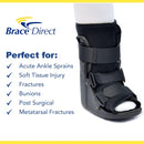 Short CAM Walker Boot - Medical Walking Boot for Ankle Injury — 4