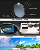 BEALER Polarized Sports Sunglasses for Men Lightweight TR90 Frame Sun Glasses Driving Cycling Fishing UV Protection Shades | Z04 Matte Black/Grey + Matte Black/Green | 62 Millimeters — 5