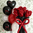 260 Garnet Red Long Balloons for Balloon Garland Thickening Skinny Latex Twisting Animals Modeling Christmas Birthday Wedding Party Festival Decorations 100pcs — 7