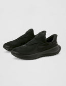 Nike Men's Revolution 8 Easy On Road Running Shoes - Black/Black — 6