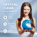TAKIMO 68OZ Crystal Clear Epoxy Resin Kit, 1:1 Self-Leveling, Bubble Free — 2