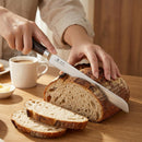 imarku Bread Knife,10 In German Professional Homemade Bread Slicing Knife — 8