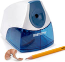 Bostitch Electric Pencil Sharpener for Classroom and Desk, Stall Free, Blue | Blue (Pack of 1) — 1