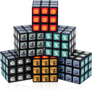 24 Pack Halloween Mini Cube Set, 1.18 Inch 3x3x3 Bulk Mini Cube Puzzles, Halloween Party Favors, Non-Candy Treats, Classroom Prizes, Goodie Bag Stuffers for Kids — 1