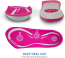 Comfort Zone Tri-Balance 3/4-Length Gel Insoles for Women, 6-10, 3-Pack — 8