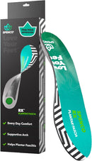 Spenco RX Full Length Plantar Fascia Insoles (FSA&HSA Eligible), Arch Support, Gel Heel Cushion, Trim-to-Fit, Men's 7-13 — 1