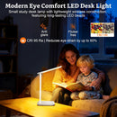 LED Portable Bright Rechargeable Desk Lamp, 4000mah Dimmable Touch Battery Operated Eye-friendly Desk Light With… — 4