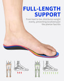 WalkHero Plantar Fasciitis Pain Relief Insoles, High Arch Support Inserts - Dark Blue Yellow — 2