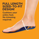 Dr. Scholl's Plantar Fasciitis Sized to Fit Pain Relief Insoles // Shoe Inserts with Arch Support for Men and Women, 1 Count — 4