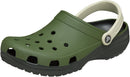 Crocs Unisex Adult Classic Retro Sport Slip On Clogs – Army Green — 1