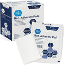 MED PRIDE Sterile Non Stick Pads for Wound Care and Wounds, Highly Absorbent, Painless Removal, Individually Wrapped (3x4 Inch (Pack of 100)) — 1