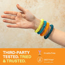 Cliganic Mosquito Repellent Bracelets for Kids & Adults, Natural, 10 Pack — 8