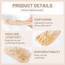 5 Pairs Metatarsal Pads for Women Men, Breathable Shoe Inserts, Ball of Foot Cushions, Relieve Foot and Comfort, One Size Fits Any 5